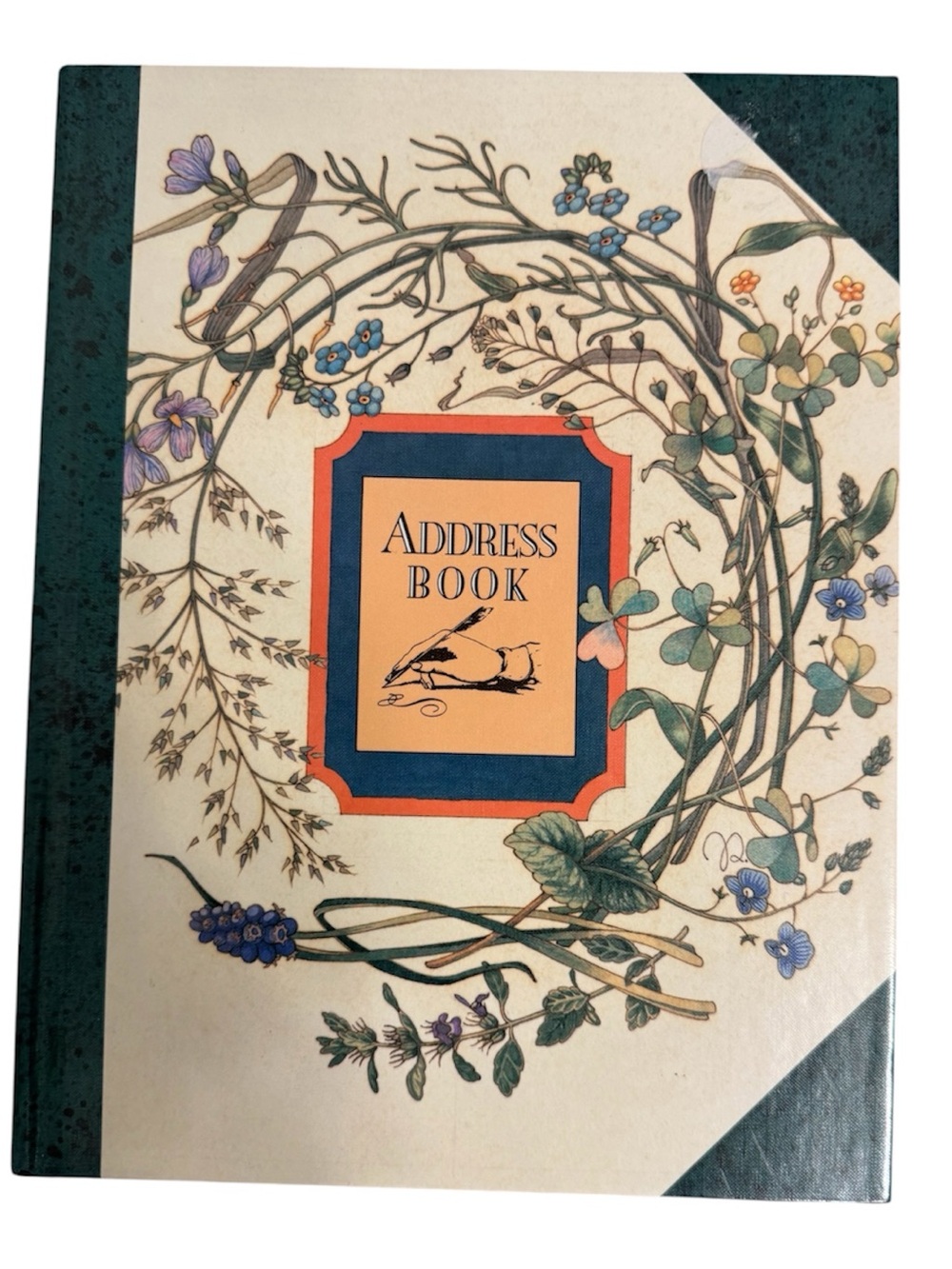 ❤️VTG 1981 The Country Diary Company Nostalgic Classic Handwritten Address Book